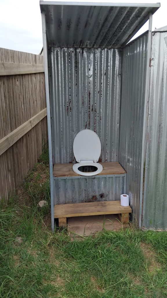 pit toilet